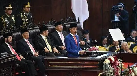 Pidato Kenegaraan 16 Agustus Presiden memberikan pidato kenegaraan