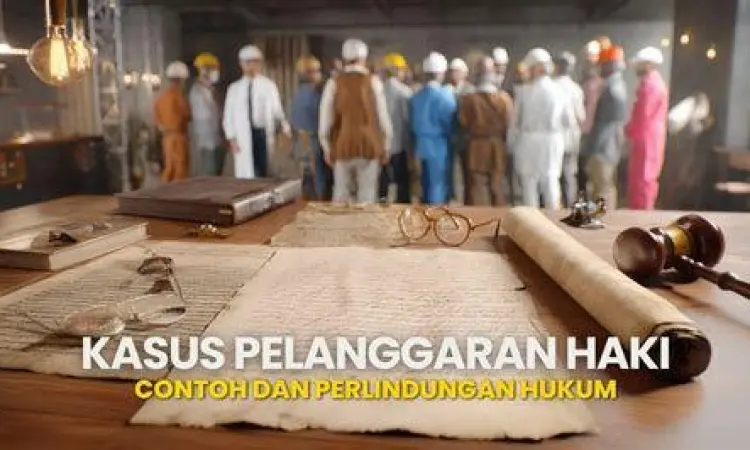 Sistem Perlindungan HAKI Ilustrasi perlindungan hukum HAKI di Indonesia