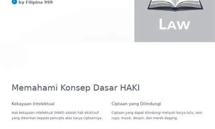 Pendaftaran HAKI Online Proses pendaftaran HAKI secara daring
