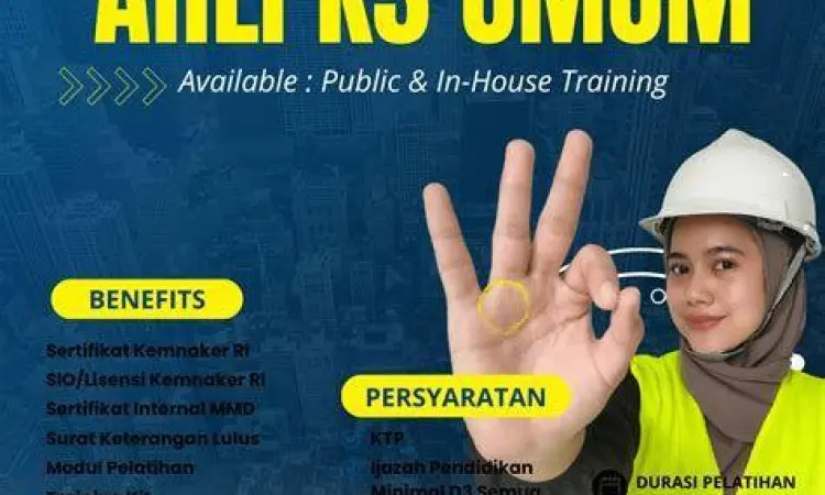 Suasana pelatihan sertifikasi Ahli K3 Umum