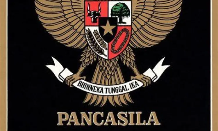 Simbol Pancasila dan dokumen hukum