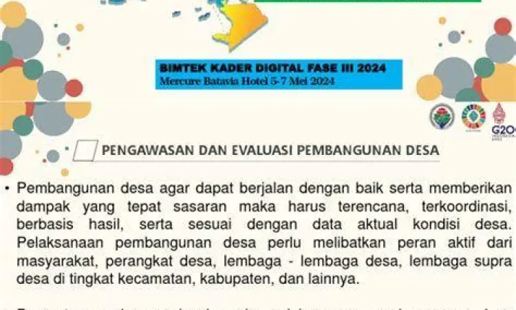 Diagram alur pengawasan dana desa oleh masyarakat