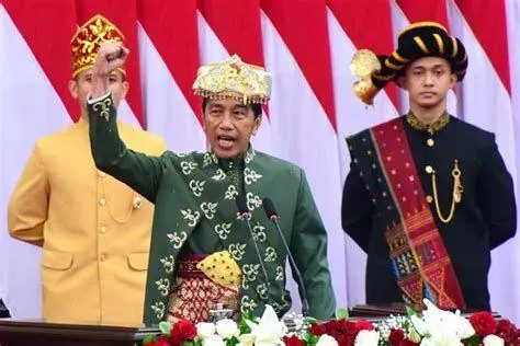 Pidato 16 Agustus Presiden memberikan pidato kenegaraan