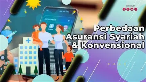 Perbandingan Asuransi Tabel perbedaan sistem asuransi syariah dan konvensional