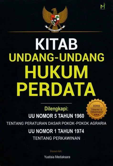 Sumber Hukum Material Buku Kitab Undang-Undang Hukum sebagai sumber hukum material