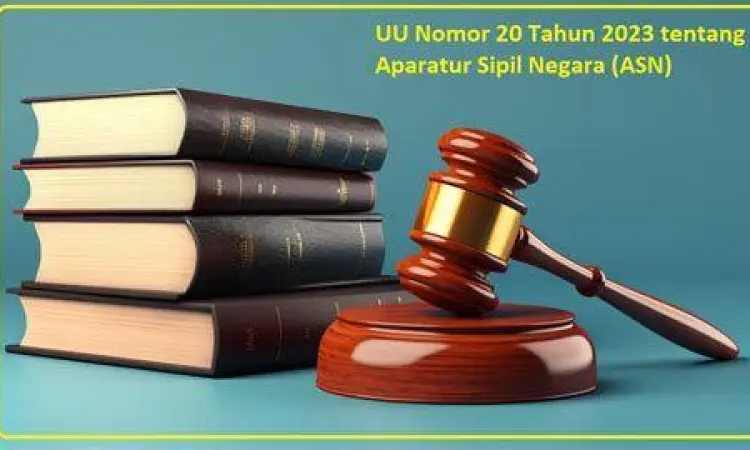 Buku Undang-Undang ASN Nomor 20 Tahun 2023