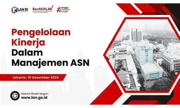 Infografis manajemen kinerja ASN