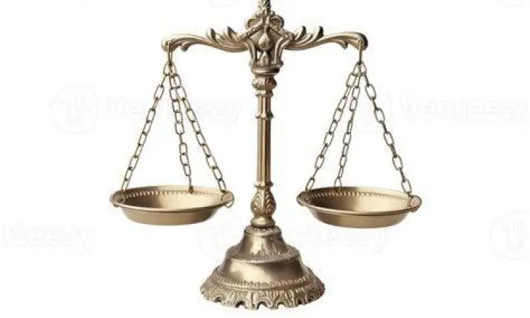 Simbol Keadilan Timbangan keadilan sebagai simbol konsistensi hukum