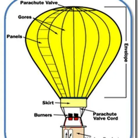 Aplikasi Archimedes pada Balon Udara Balon udara terbang menggunakan prinsip perbedaan massa jenis gas