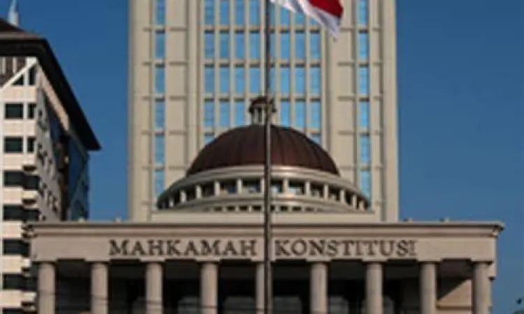 Gedung Mahkamah Konstitusi sebagai penjaga konstitusi