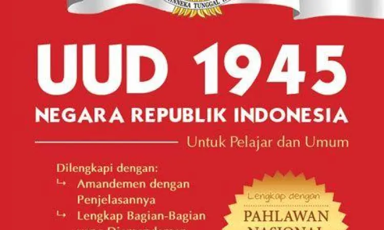 Simbol Pancasila dan Naskah UUD 1945