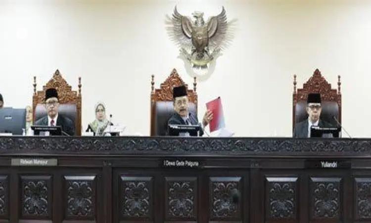 Sidang Etik Hakim Proses sidang etik oleh Komisi Yudisial