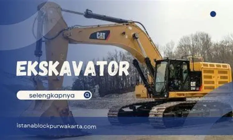 Sistem hidrolik pada alat berat ekskavator
