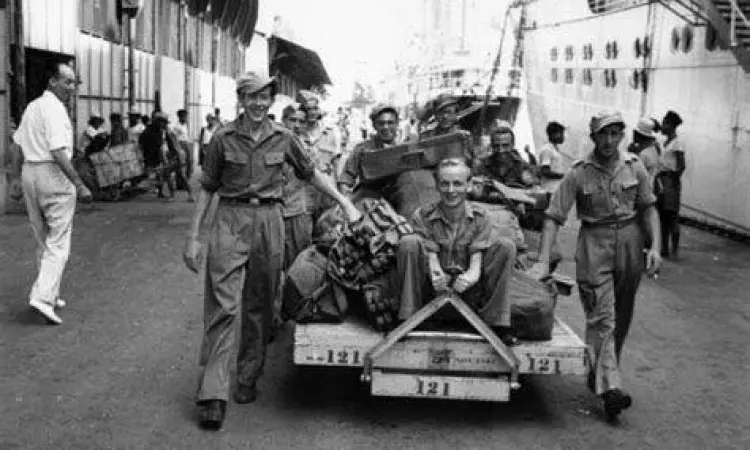 Pasukan AFNEI mendarat di Jakarta