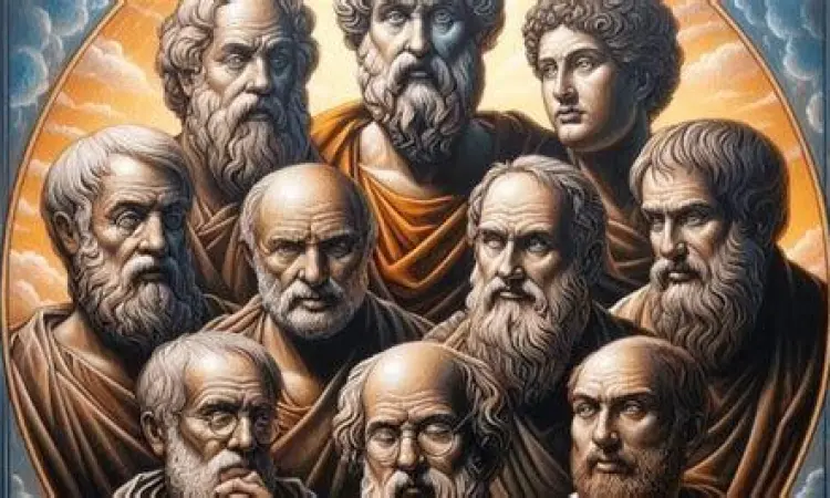 Sejarah Filsafat Negara Hukum Patung filsuf Yunani Aristoteles