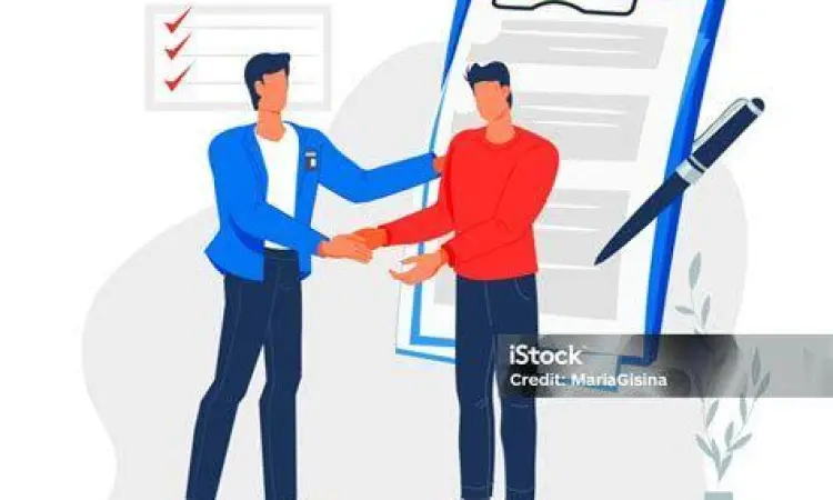 Penandatanganan kontrak sebagai contoh hukum privat