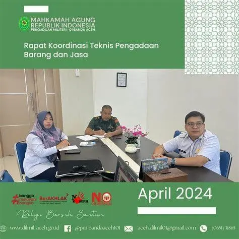 Koordinasi PBJ Rapat koordinasi stakeholder pengadaan