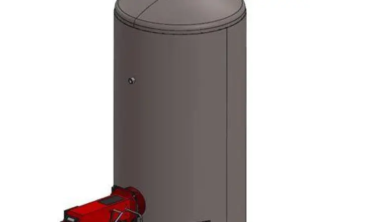 Instalasi boiler industri tekanan tinggi