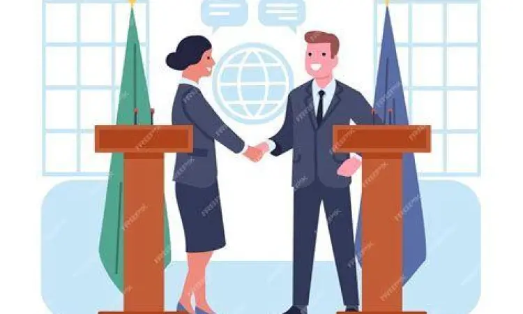 Interaksi diplomatik antar negara di forum internasional