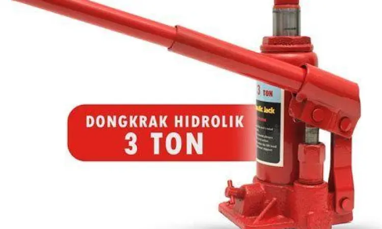 Prinsip kerja dongkrak hidrolik
