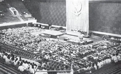 Sidang MPRS 1966 Suasana sidang MPRS tahun 1966