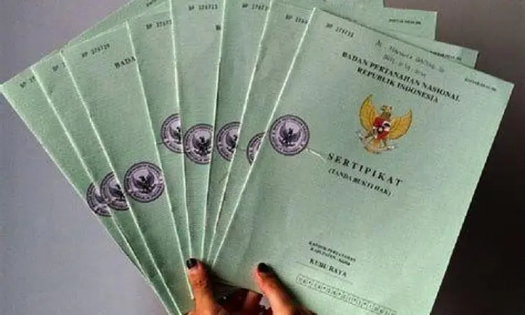 Sertifikat dan SPPT PBB Dokumen legalitas tanah dan bangunan