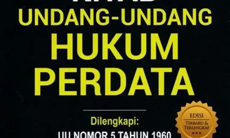 Buku Hukum Objektif Buku Kitab Undang-Undang Hukum sebagai representasi hukum objektif