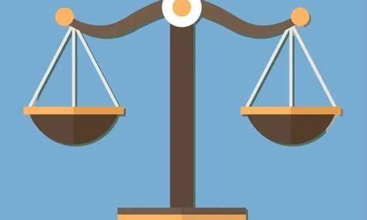 Simbol timbangan keadilan sebagai representasi kedaulatan hukum