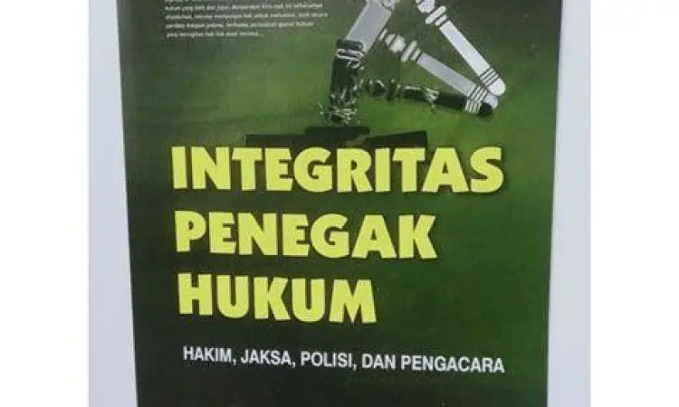 Simbol integritas hakim dan hukum