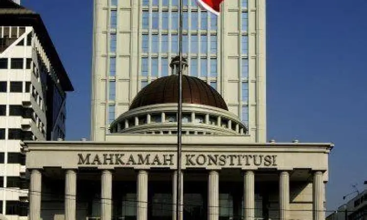 Mahkamah Konstitusi RI Gedung Mahkamah Konstitusi sebagai pengawal hukum dasar