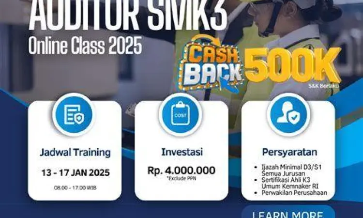 Audit Internal K3LH proses audit smk3 perusahaan