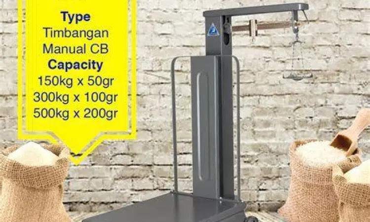 Timbangan yang seimbang sebagai simbol keadilan dagang