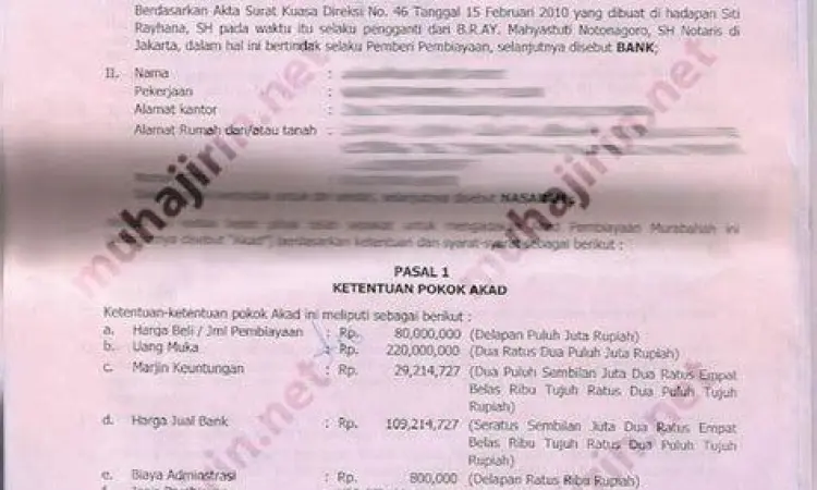 Proses akad kredit perumahan di BTN