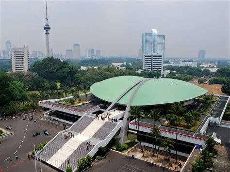 Gedung MPR RI Arsitektur Gedung Nusantara MPR RI Jakarta