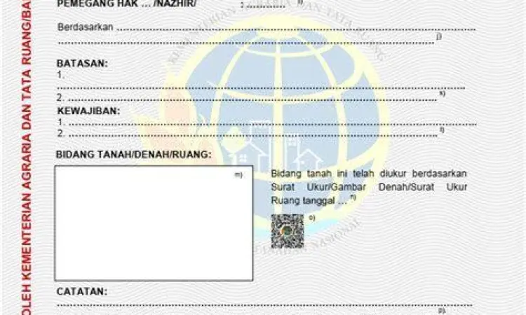 Bukti Kepemilikan Lahan Sertifikat tanah sebagai bukti kepemilikan sah