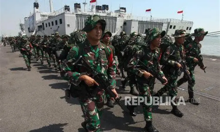 Sinergi Komponen Pertahanan Latihan gabungan sebagai bentuk kesiapan sishankamrata