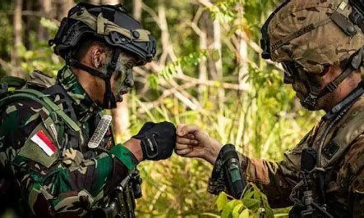 Latihan kesiapsiagaan prajurit TNI