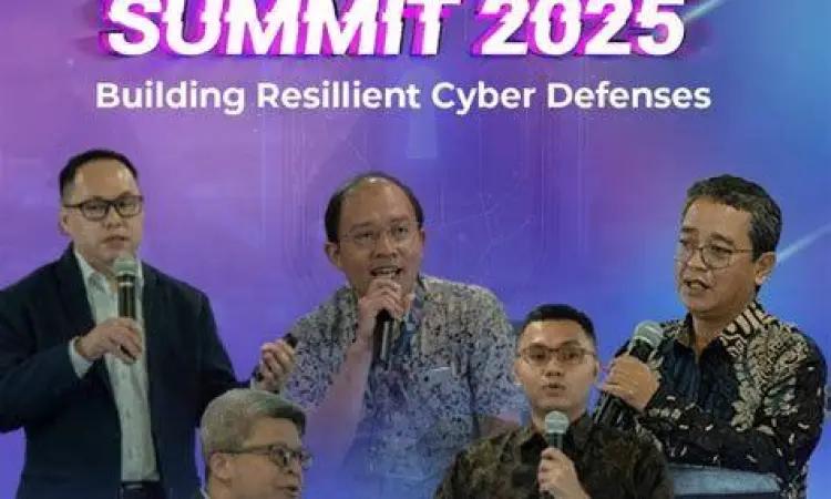 Visualisasi keamanan siber dan pertahanan data