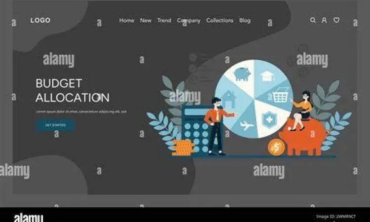 Ilustrasi alokasi anggaran belanja keluarga