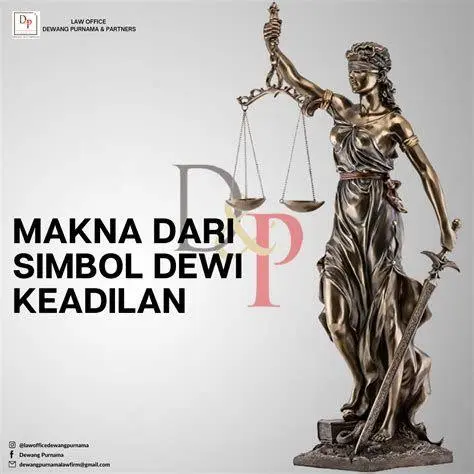 Simbol Keadilan HAM Timbangan keadilan sebagai simbol instrumen hukum tertulis