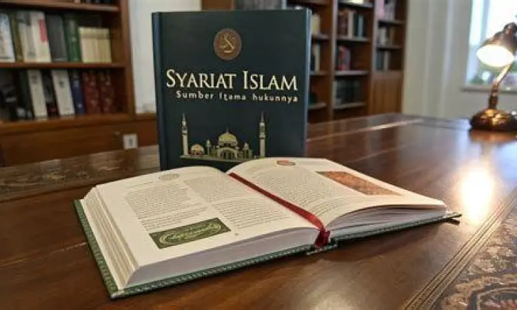 Implementasi Syariat Islam Ilustrasi penerapan hukum Islam dalam kehidupan sehari-hari