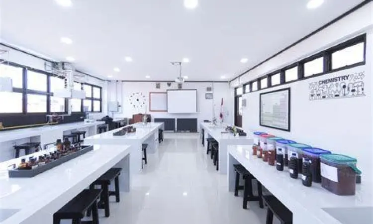 Fasilitas Laboratorium Kimia Laboratorium kimia sebagai tempat praktek hukum dasar kimia