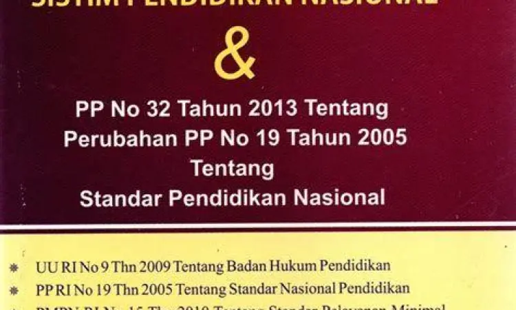 UU Sisdiknas No 20 2003 Dokumen Undang-Undang Sisdiknas Nomor 20 Tahun 2003