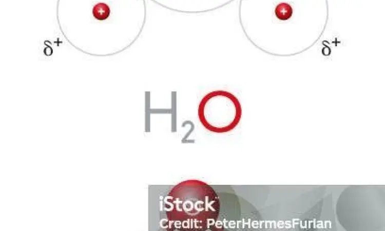 struktur molekul air h2o