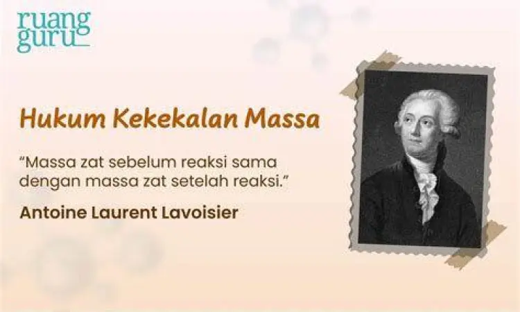 Eksperimen Lavoisier tentang kekekalan massa