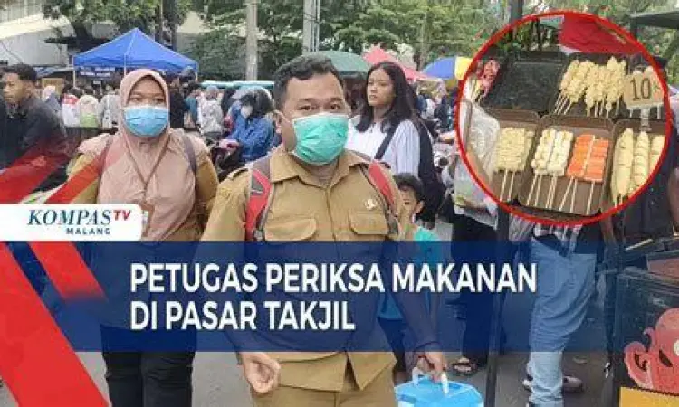 Petugas melakukan pengawasan produk di pasar swalayan