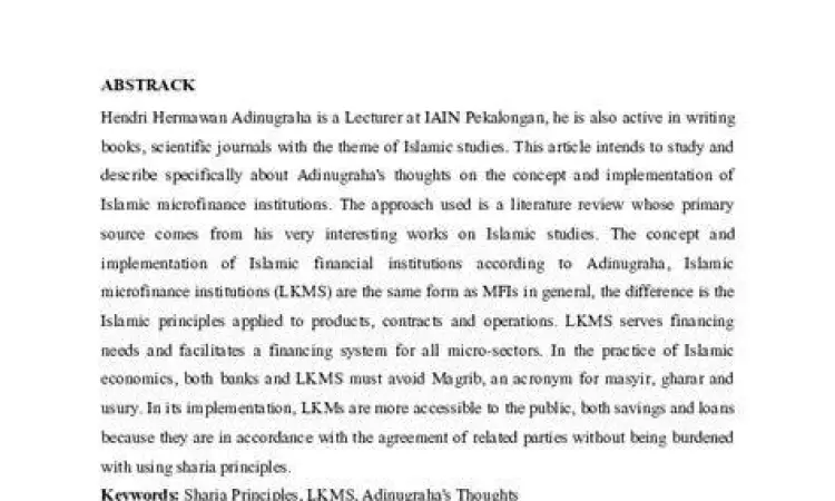 Analisis konsep keuangan syariah melalui ilat hukum