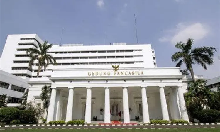 Gedung Kementerian Luar Negeri Republik Indonesia di Jakarta