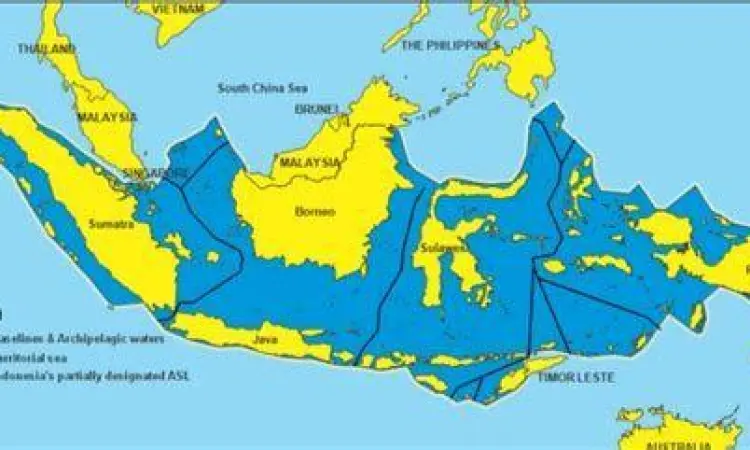 Peta kedaulatan maritim Indonesia