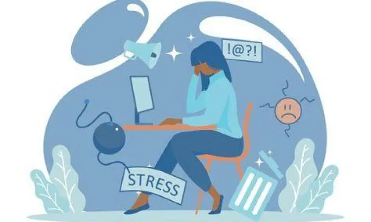 Kesehatan Mental dalam K3 IT Ilustrasi kesehatan mental pekerja IT